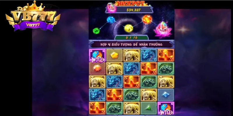 Thần Thú, game slot nổ hũ tiền tỷ tại VB777club