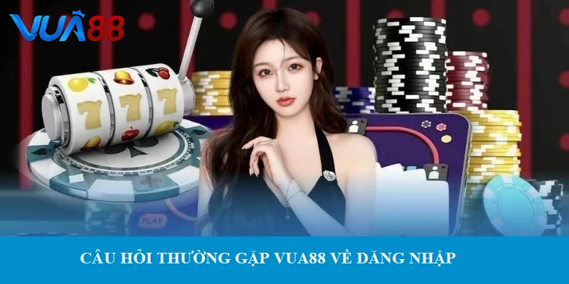 Những thắc mắc hay gặp về vấn đề đăng nhập VUA88