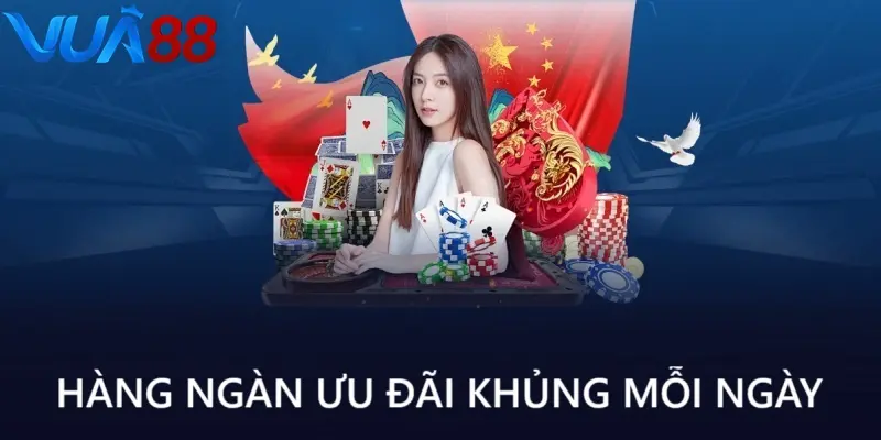 Vua88 liên tục cập nhật ưu đãi hấp dẫn mỗi ngày